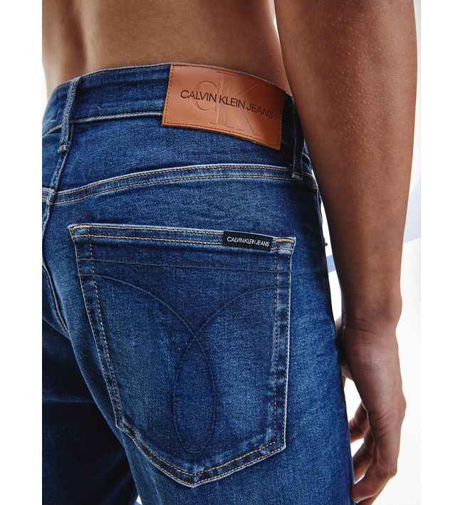 Calvin Klein Jeans Slim Taper Pant Denim Dark | SPECTRUM