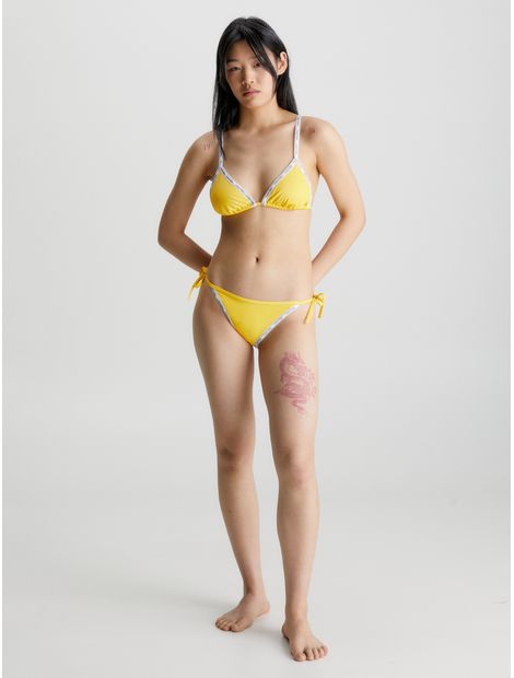 Top-de-bikini-triangular---Cinta-con-logotipo