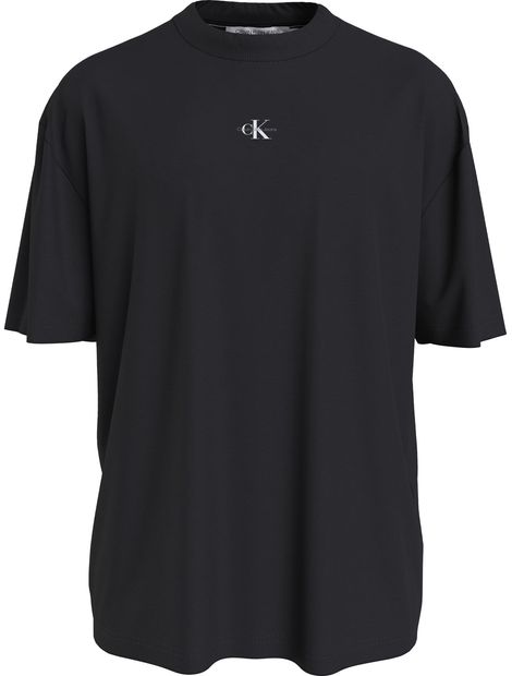 Camiseta-con-cuello-redondo-y-logotipo