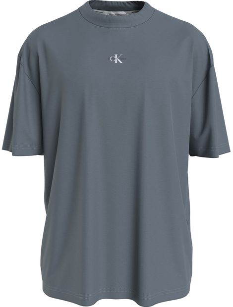 Camiseta-con-cuello-redondo-y-logotipo