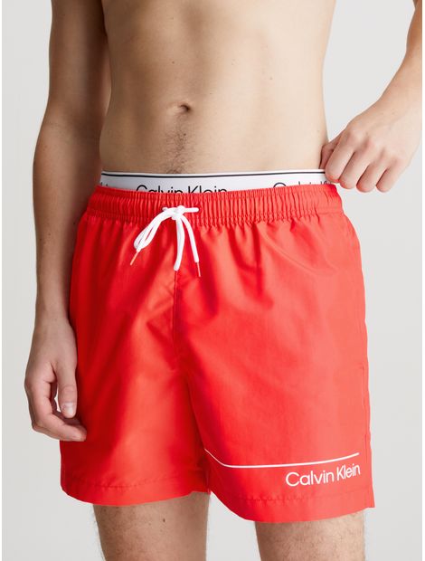 Traje-de-baño-corto-con-cinturilla-doble