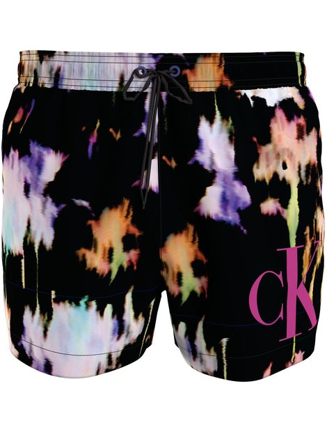 Traje-de-baño-corto-con-cordon---CK-Monogram