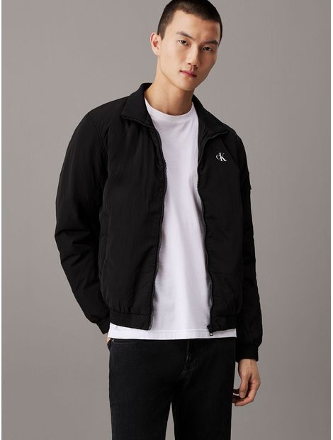 Chaqueta-de-nailon-acolchada-con-cremallerea