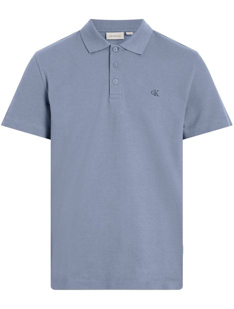 Polo-textured-con-monograma