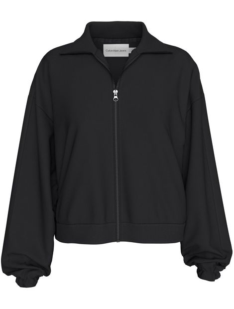 Sudadera-texturizada-con-cremallera-