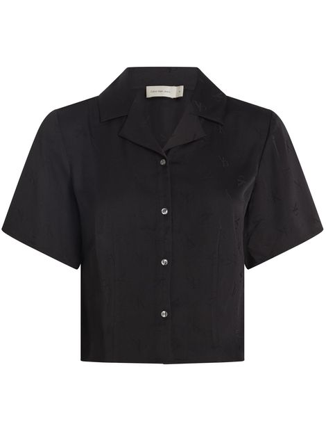 Camisa-jacquard-con-estampado-ck-tonal