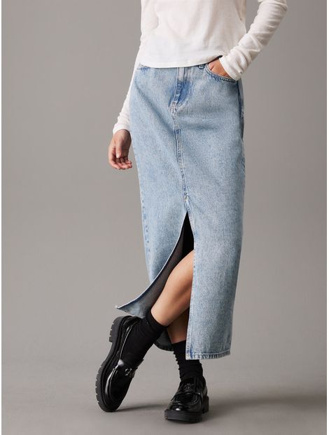 Falda-larga-denim