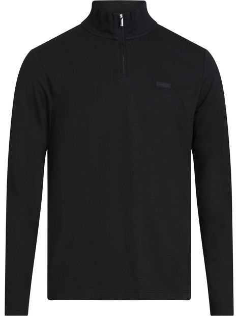 Camiseta-con-cuello-alto-y-media-cremallera