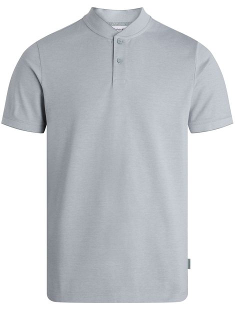 Polo-ligero-oxford-con-cuello-mao