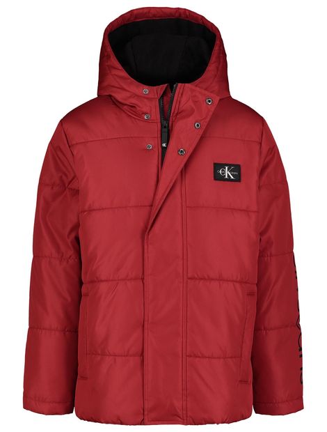 Chaqueta-acolchada-con-logo-en-la-manga-para-niño